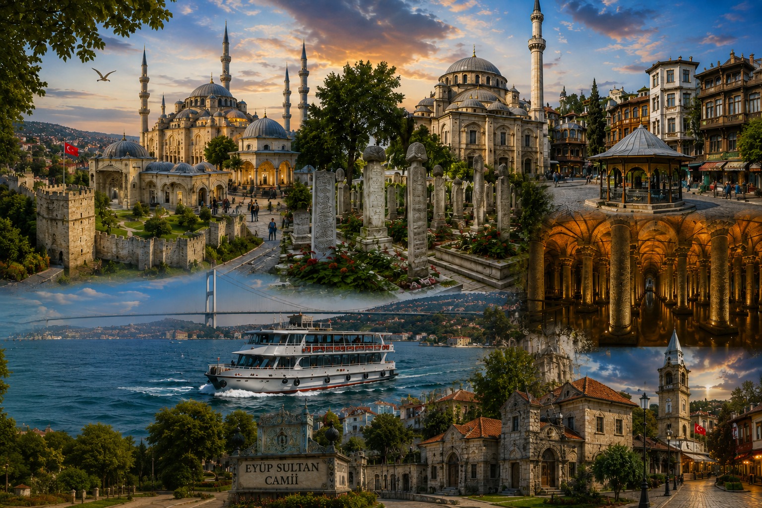 23 AĞUSTOS MANEVİYAT DOLU İSTANBUL TURU